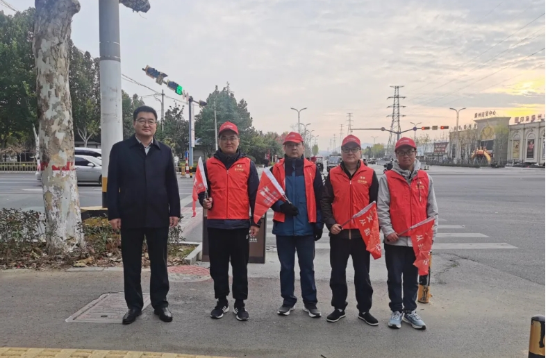 【文明交通 安全出行】888葡京集团线路检测积极开展文明交通志愿服务活动
