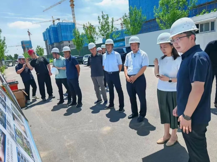 省住建厅专家组莅临888葡京集团线路检测·启元项目调研指导