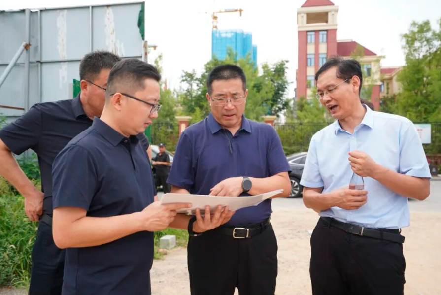 孙卓安董事长调研888葡京集团线路检测发展公司重点项目建设情况