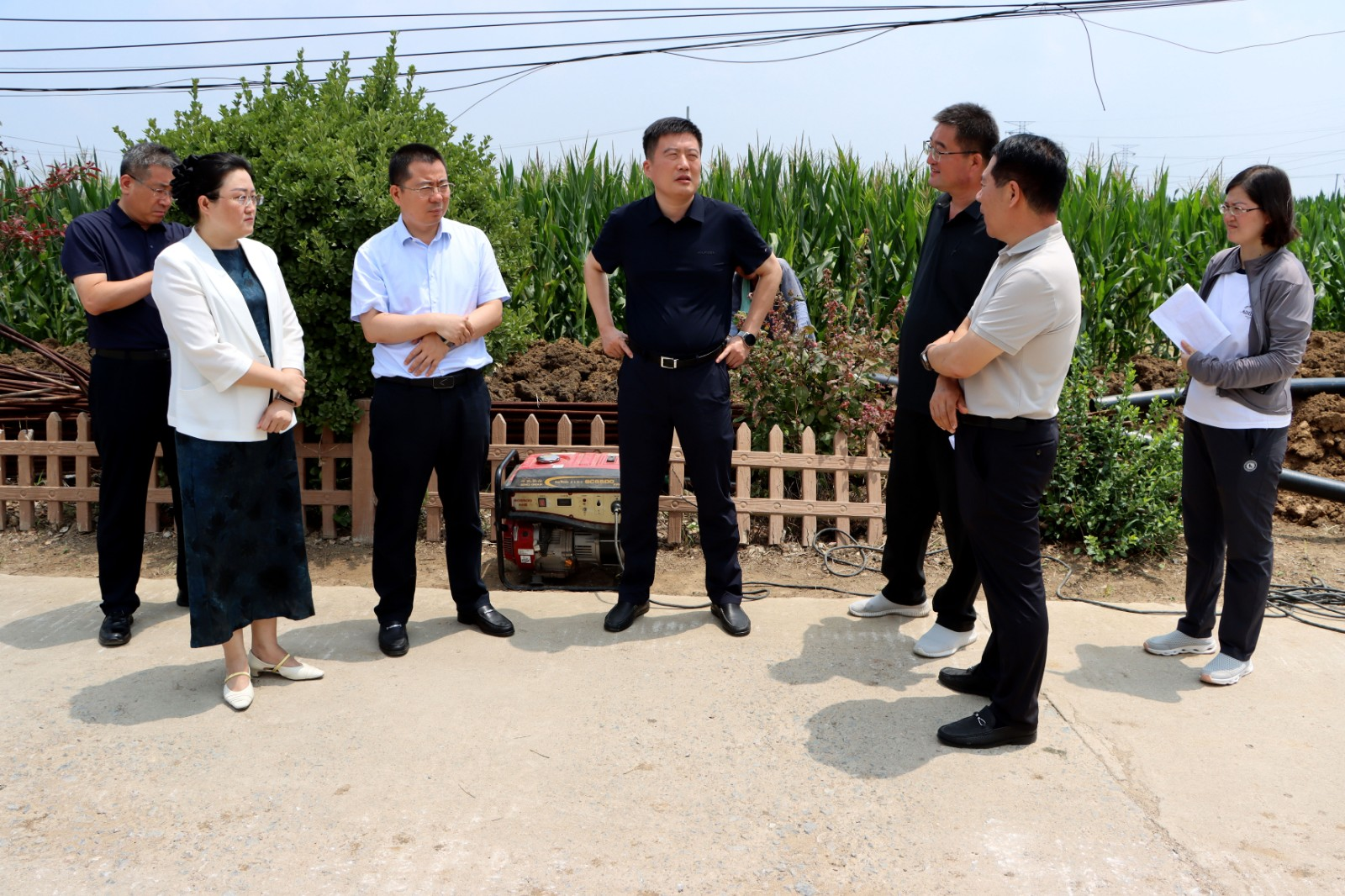 徐方坤到888葡京集团线路检测调研
