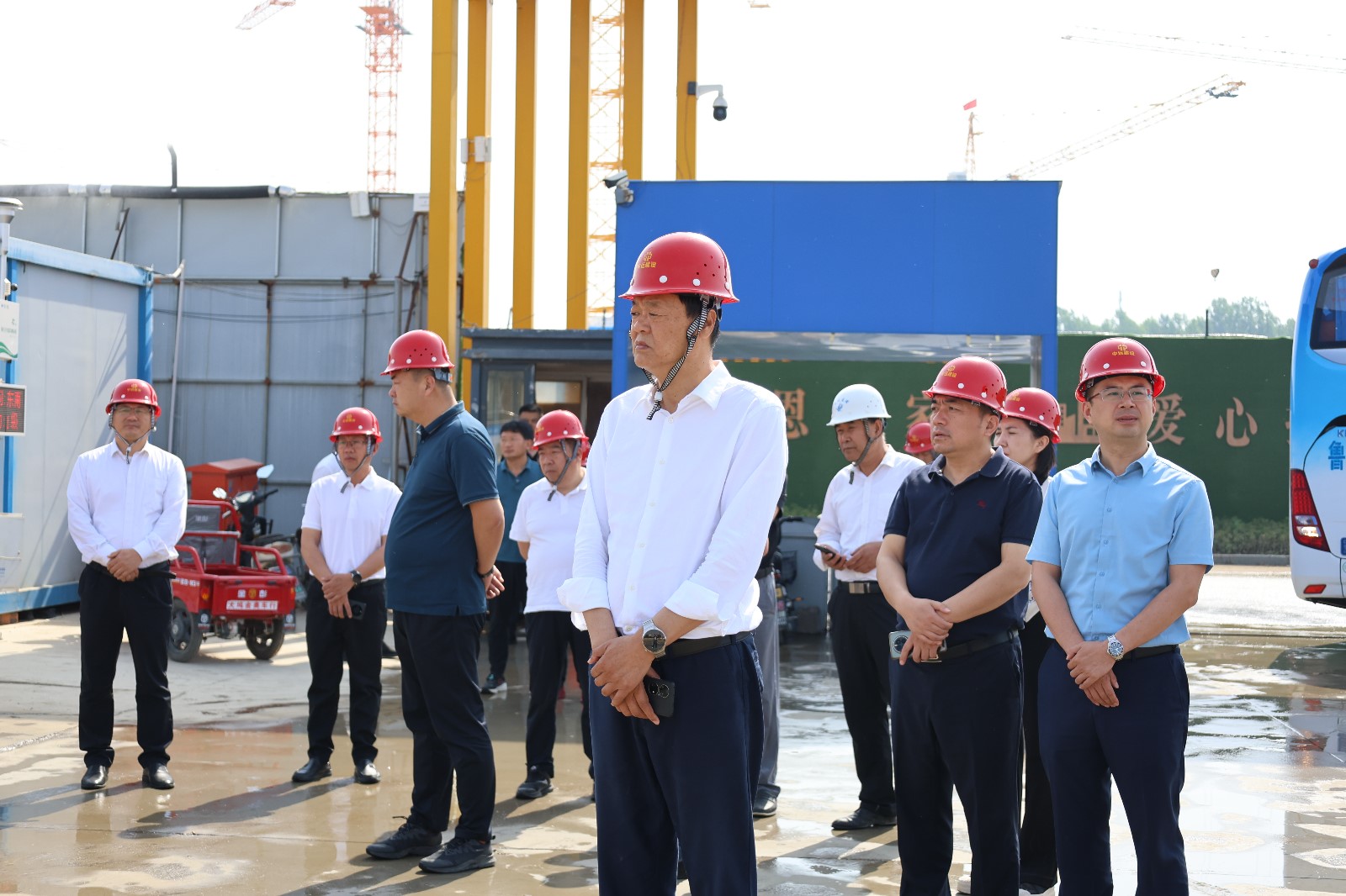 聚焦一线,提速增效 | 888葡京集团线路检测开展重点项目现场观摩活动